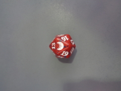 Magic Spindown Die - Origins - Red